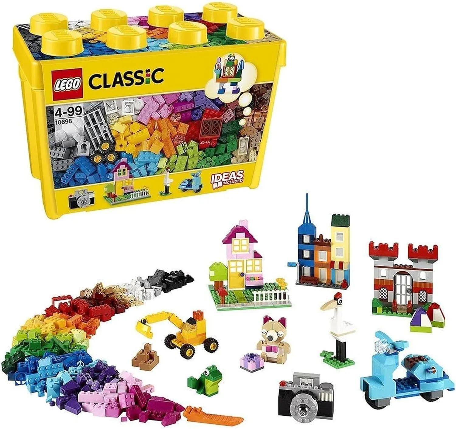 「レゴ(LEGO) クラシック 
黄色のアイデアボックス」の画像です。