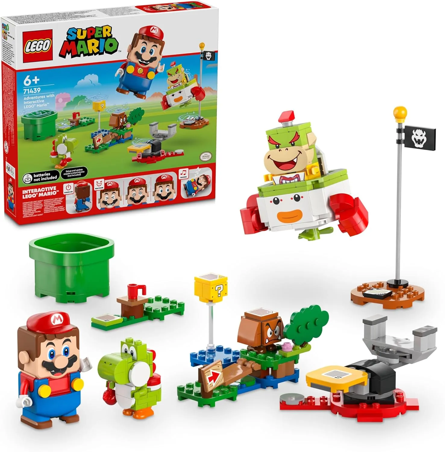 「レゴ(LEGO) スーパーマリオ レゴ(R)マリオ と ぼうけん!」の画像です。