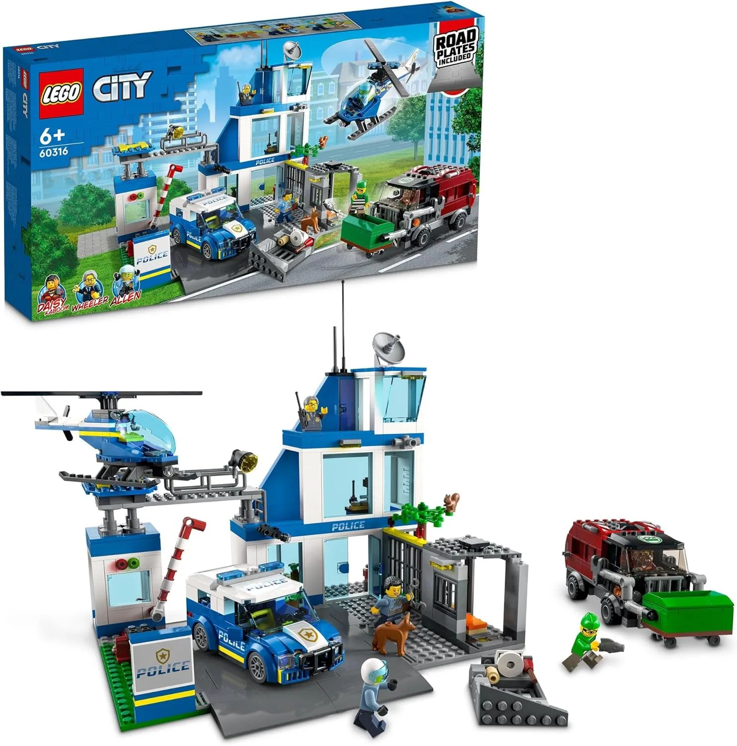 「レゴ(LEGO) シティ ポリスステーション」の画像です。